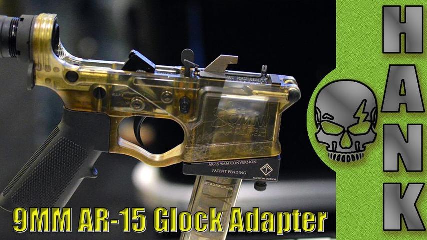 9MM Glock Adapter for 556 Lower American Tactical Imports