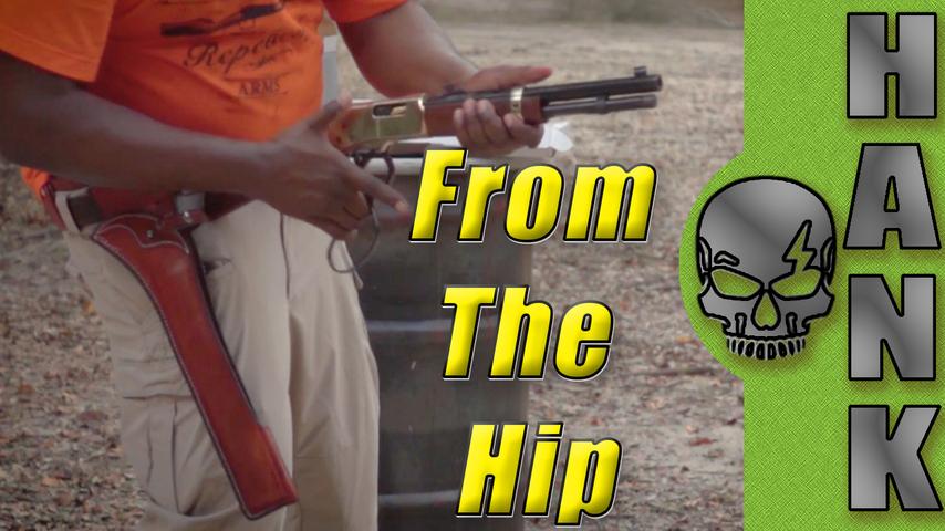 45 Colt Mare's Leg Shooting From The Hip