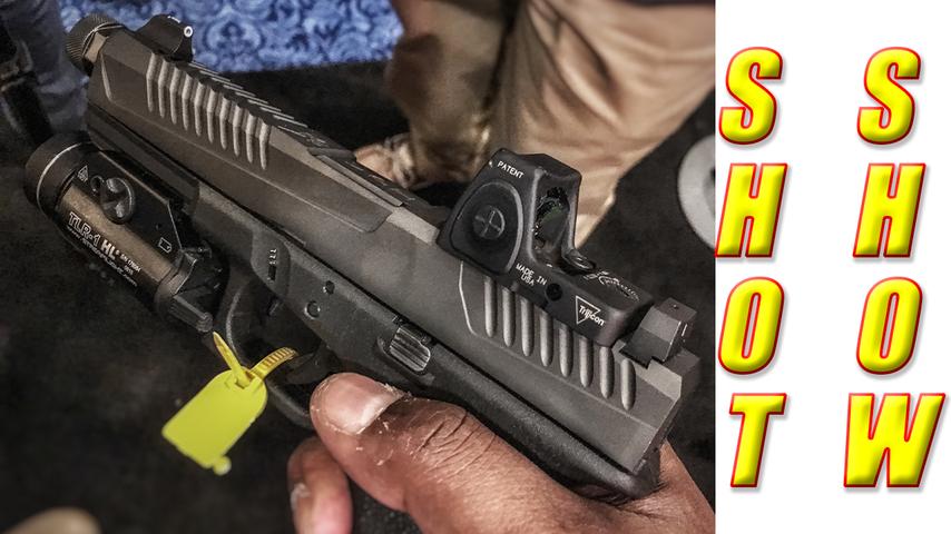 Glock Slide & 308 Rifle Adams Arms SHOT Show 2016 GunsAmerica