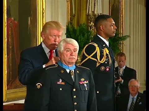 Spc  5 James C  McCloughan Medal of Honor Ceremony