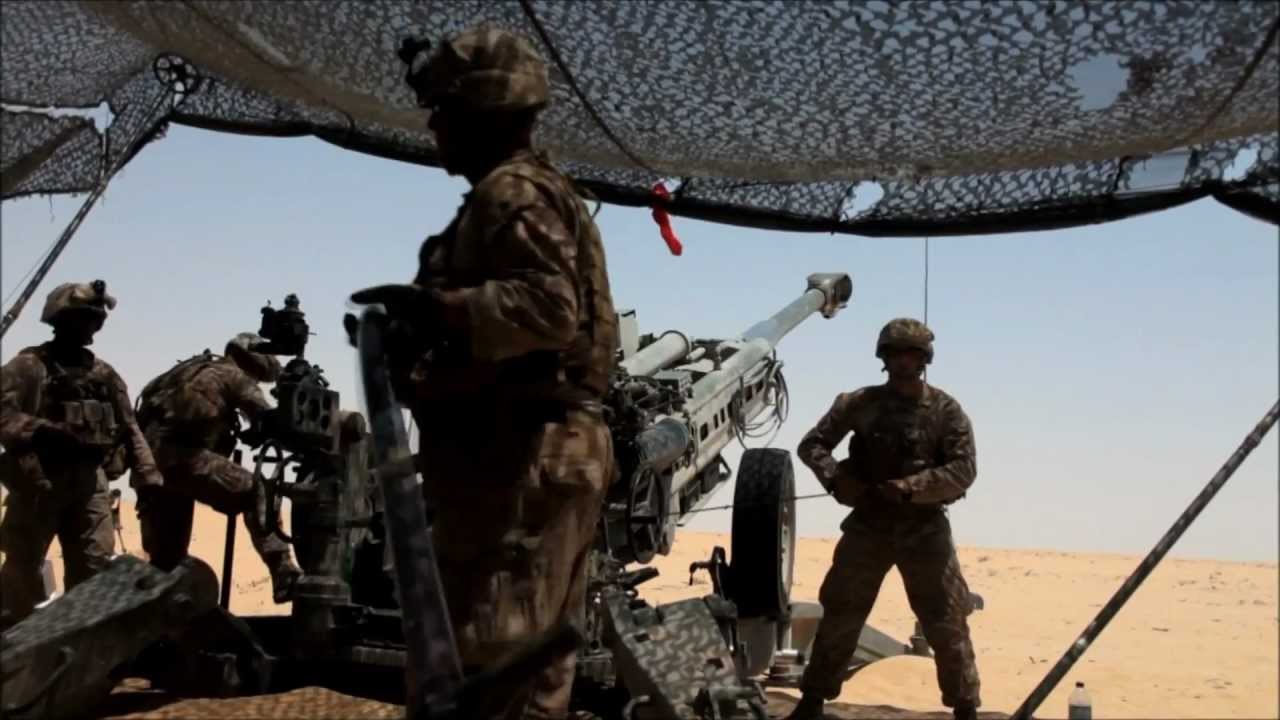 24th MEU Deployment 2012: India Battery live-fire in Kuwait