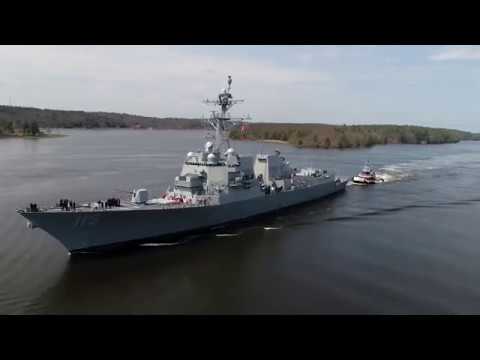 USS Rafael Peralta DDG 115 Commissioning Preview
