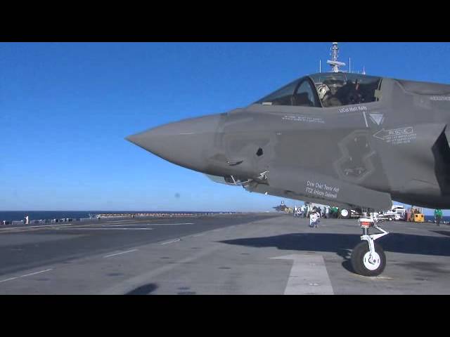 F35's ship landings.. very cool planes!!