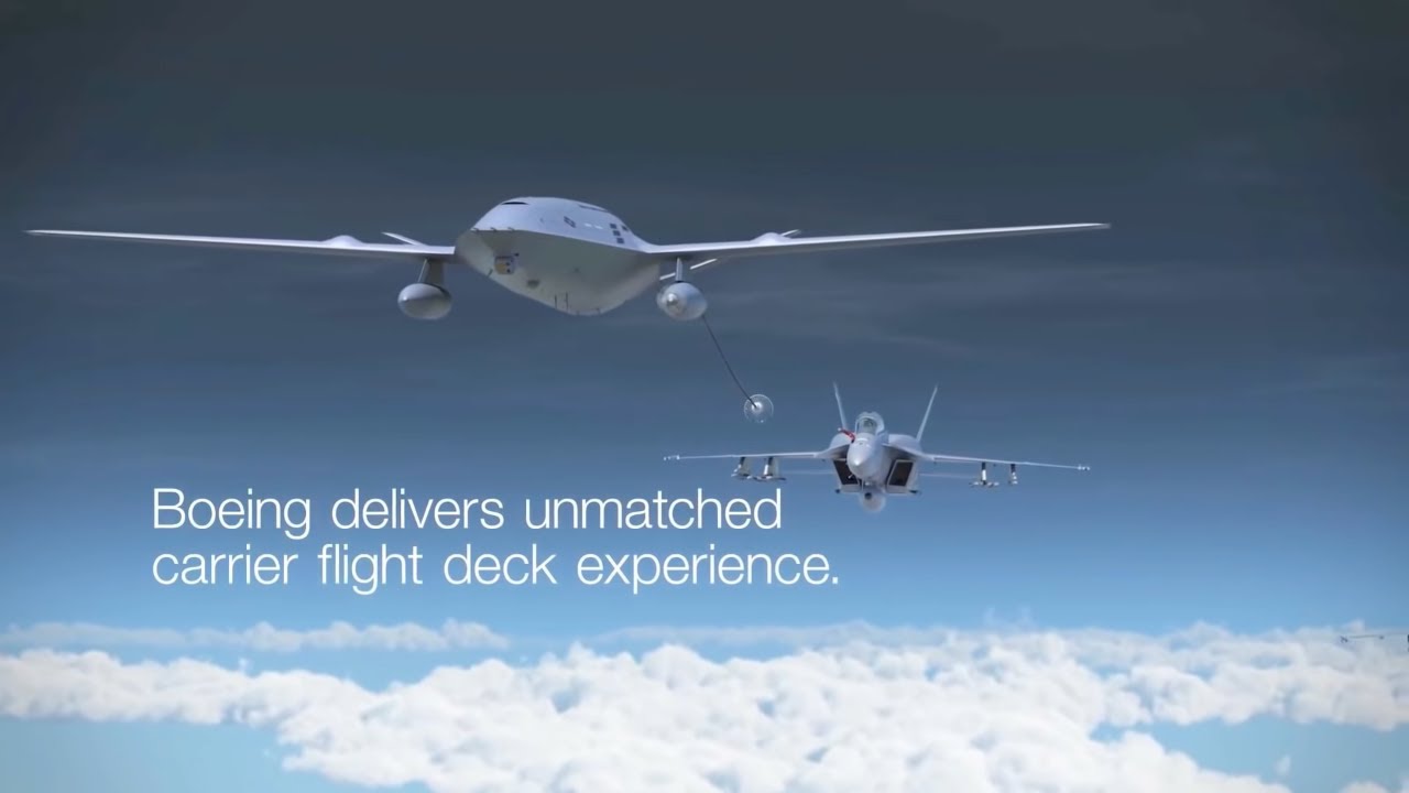 Boeing - MQ-25 Stingray Tanker UAS Will Define The Future Of Autonomous Carrier Aviation [1080p]
