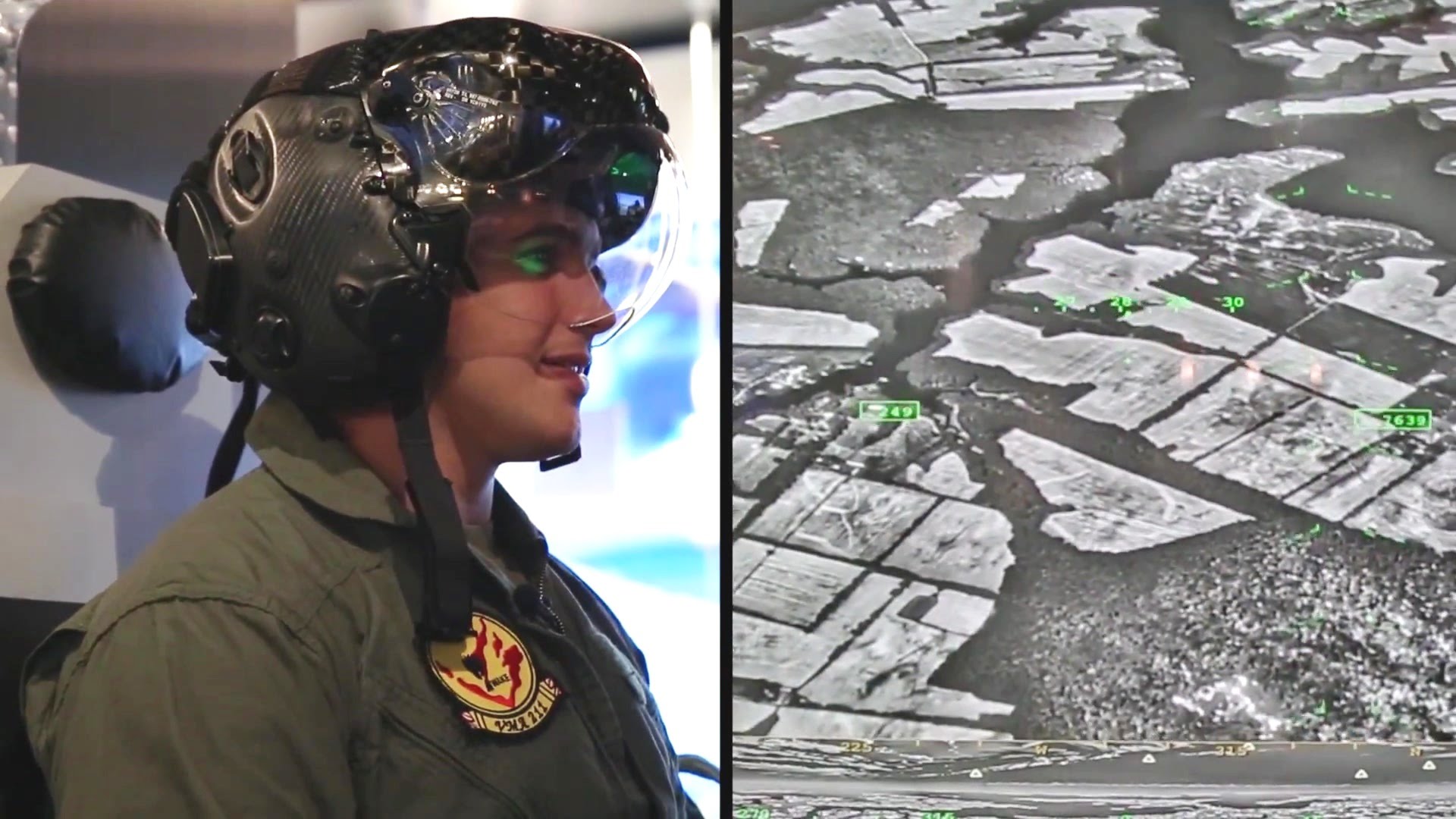 Marines TV - F-35 Stealth Fighter Helmet Mounted Display System & Flight Simulator [1080p]