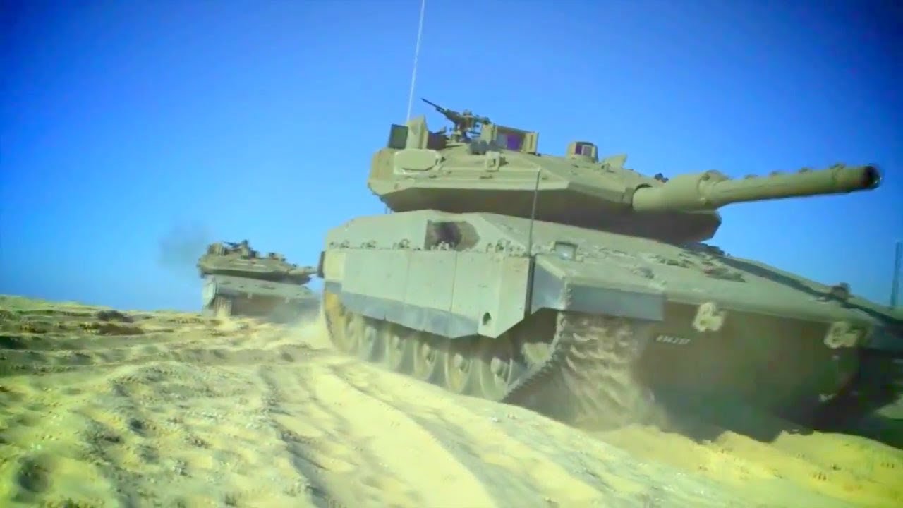 Rafael Advanced Defense Systems - Trophy Active Protection System (APS) Combat Simulation [720p]