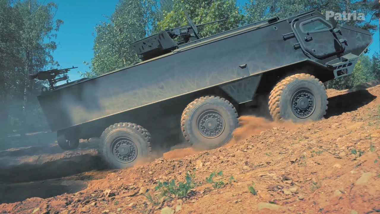 Patria - 6X6 Multi-Functional Armoured Vehicle [2160p]