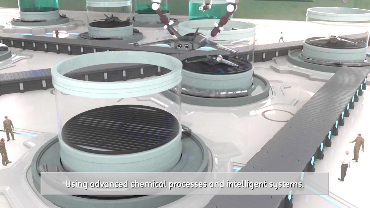 BAE Systems - Growing UAVs Rapidly Through Chemistry Simulation [720p]