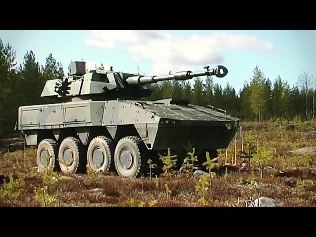 Patria - AMV 8X8 Armoured Modular Vehicle [480p]
