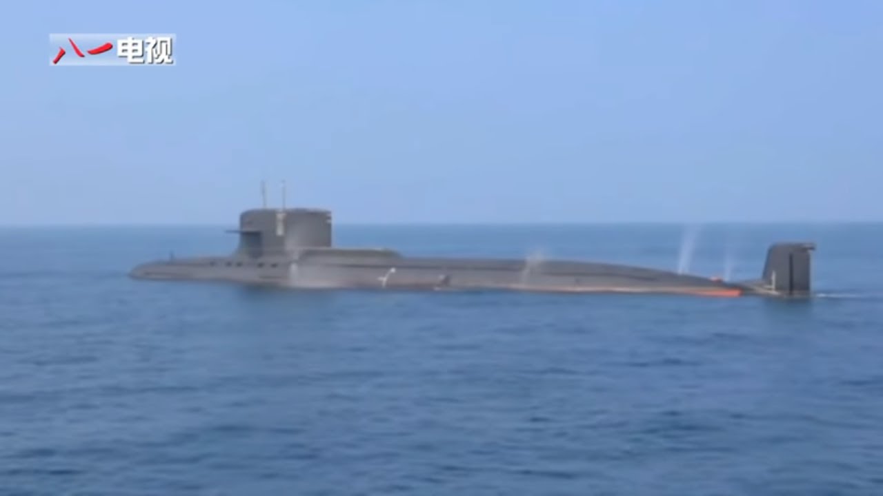 81 TV - China New Type 039B AIP Diesel-Electric Attack Submarines & Destroyers Live Firing [480p]