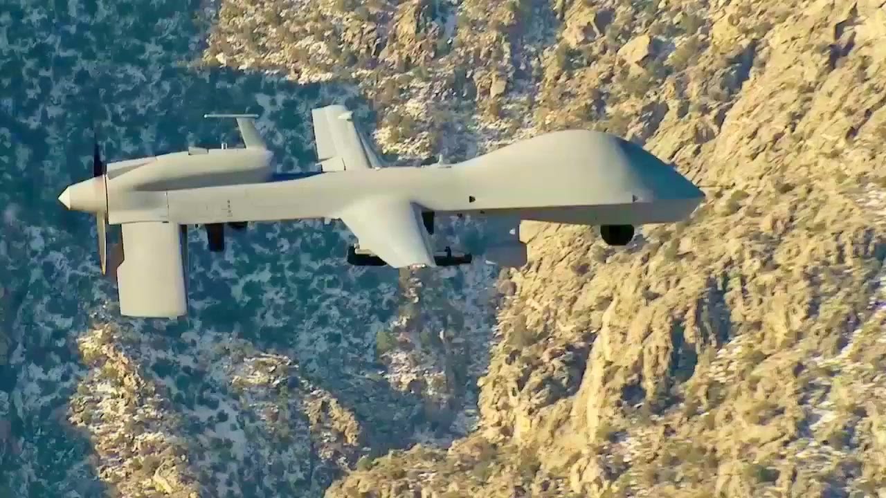 General Atomics - Gray Eagle Medium Altitude Long Endurance Armed UAS [720p]