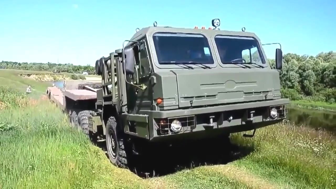 Industrie Russland - BAZ 6402 6x6 All Wheel Drive Truck [720p]