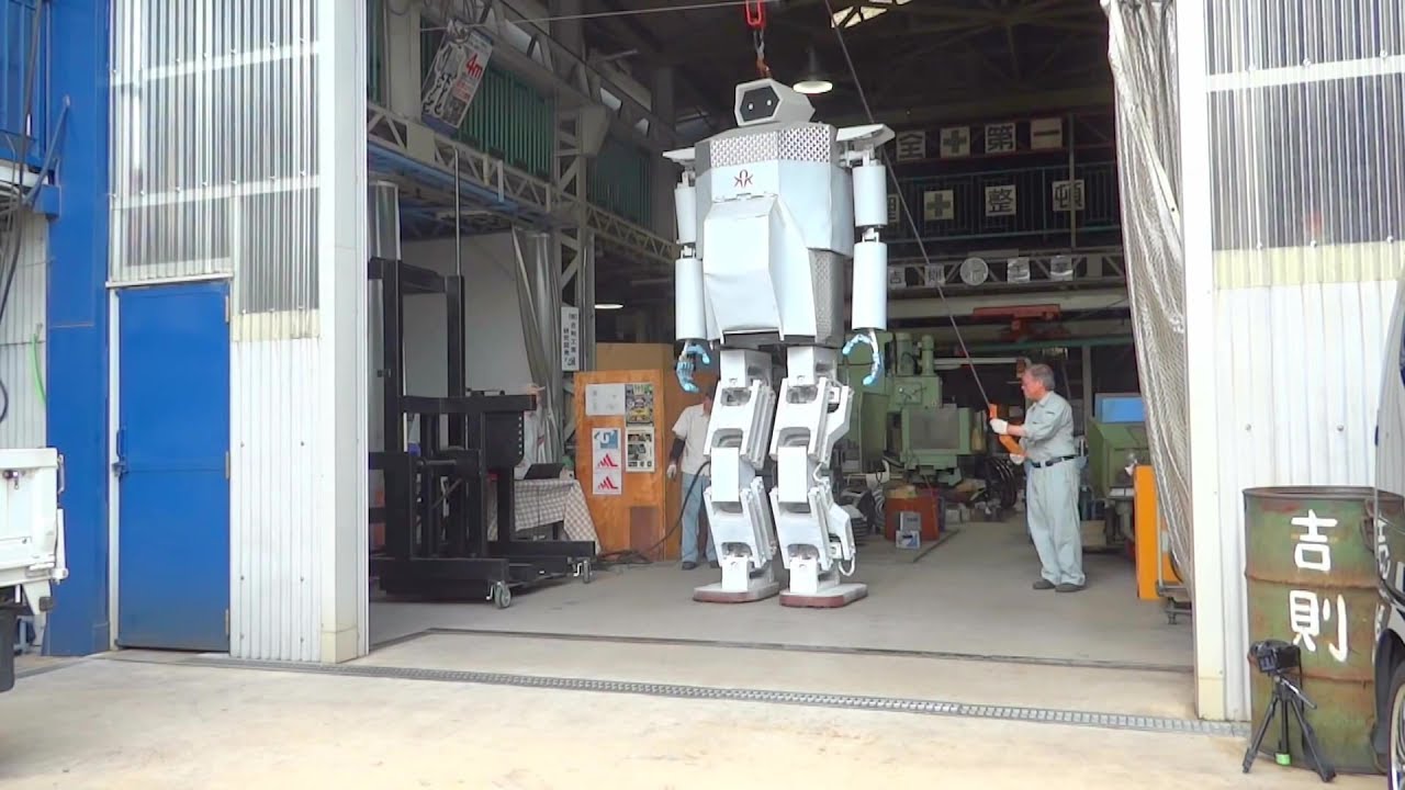 Hajime Robot - Giant Mechanized Robot Testing [1080p]