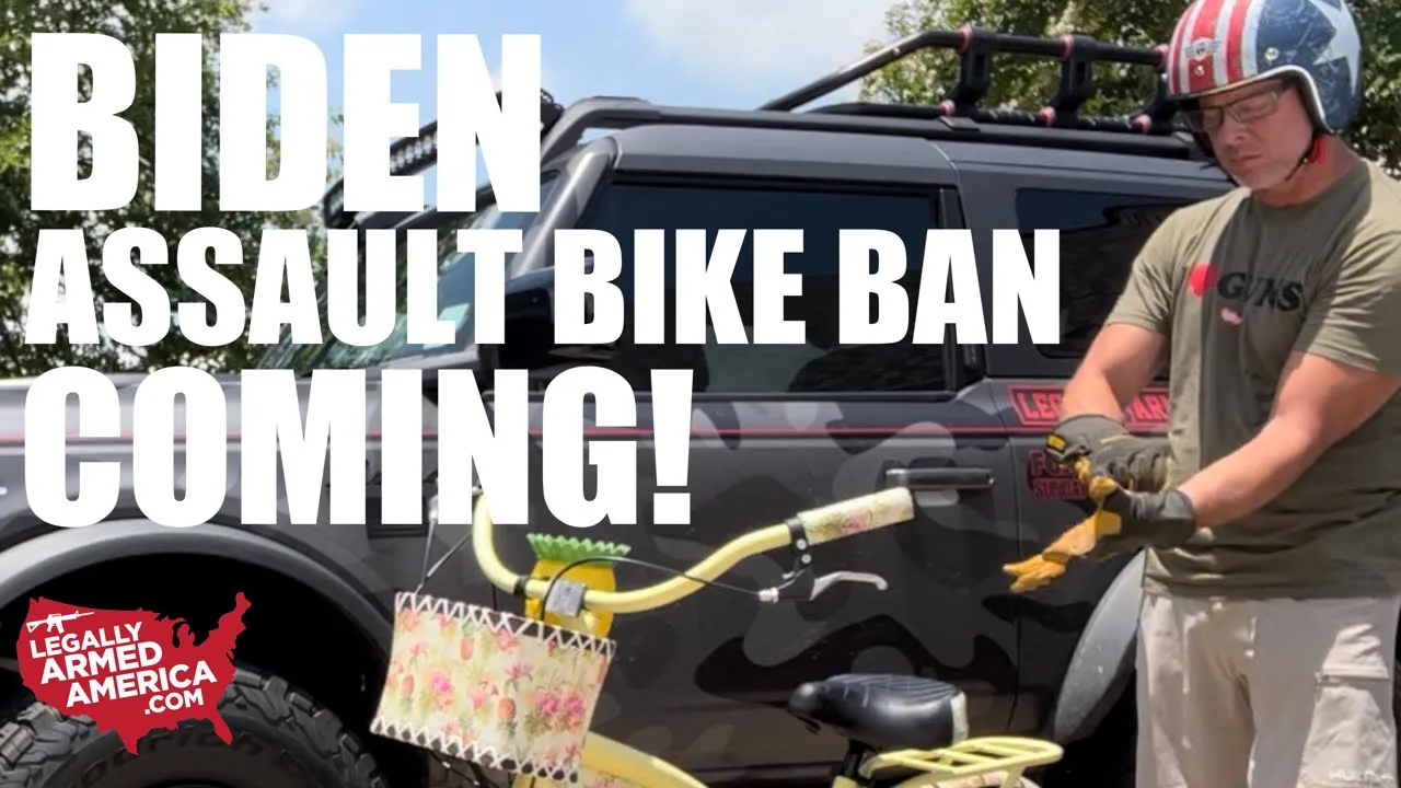 Biden's bicycle fall triggers immediate new bicycle legislation