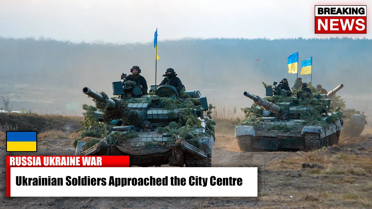 Latest Situation in Kherson! Ukrainian Soldiers Approached the City Centre