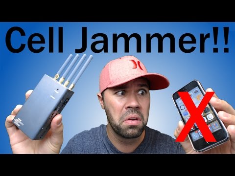 Cell Phone JAMMER Review!! | Disable Phones Instantly!