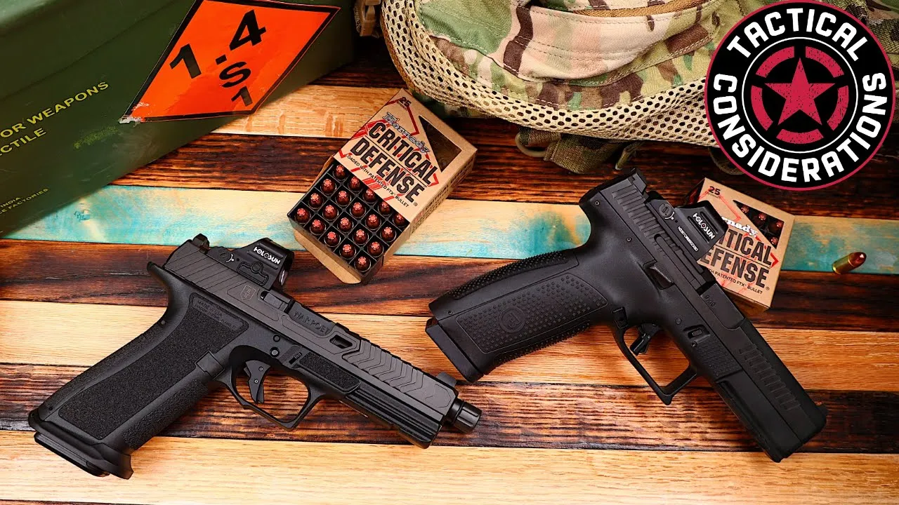 CZ P10F VS DR920 Best Pistols Compete