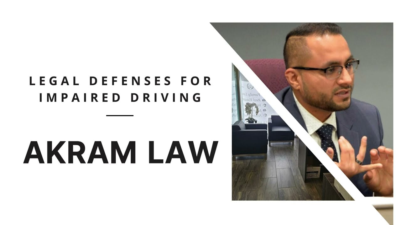 Legal Defenses for Impaired Driving Charges