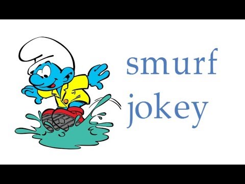 How to draw smurf jokey, #Kids, #YouTubeKids