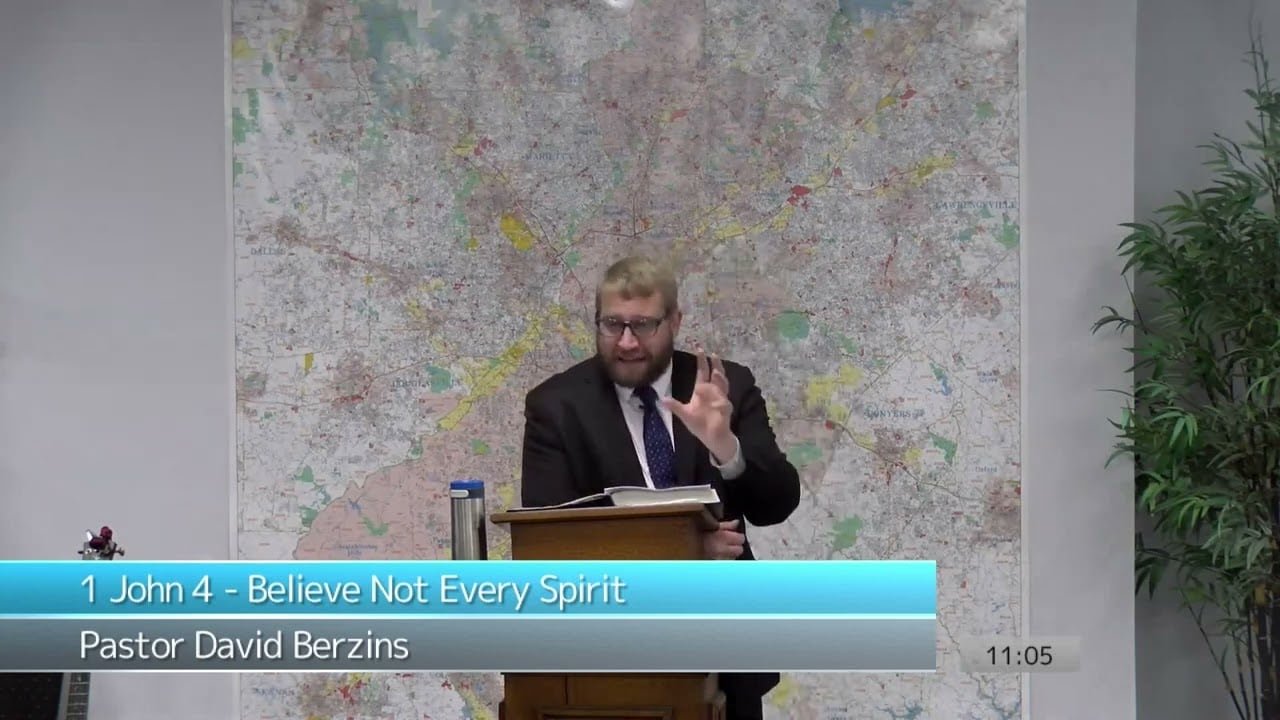 1 John 4 - Believe Not Every Spirit
