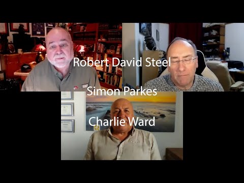 Robert David Steele, Simon Parkes and Charlie Ward.