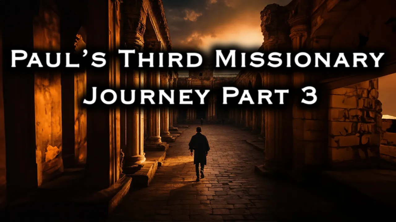 Paul’s Third Missionary Journey Part 3 | Pastor Anderson