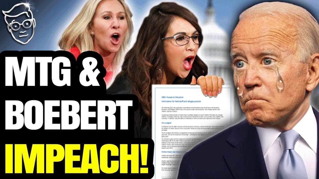 🚨BREAKING: Rep. Boebert & MTG Get FBI's Secret Biden $5M Bribery Evidence | 'Impeachment Is Next'