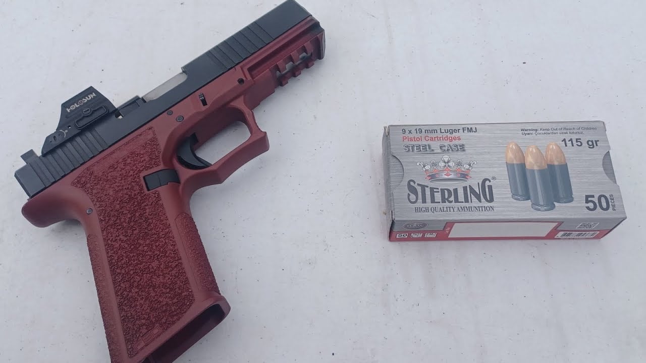 Turac - 9mm Sterling Steel Case ammunition Rustproof