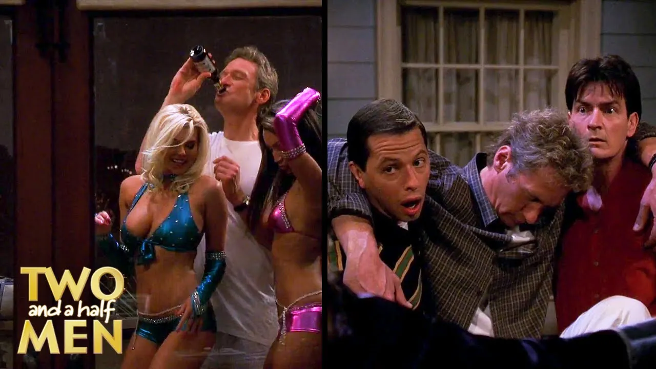 Herb's Bachelor Party | Two and a Half Men