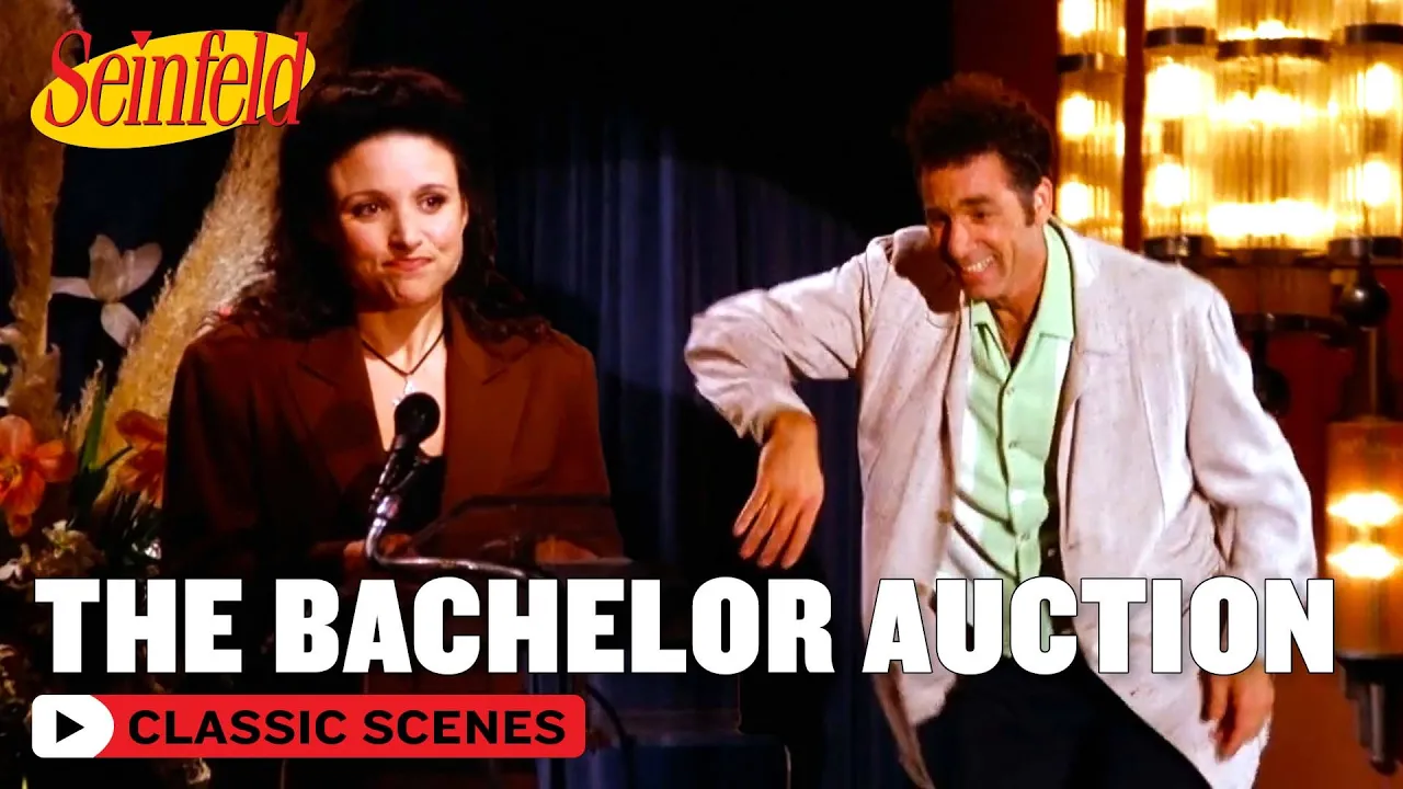 Elaine Hosts A Bachelor Auction | The Barber | Seinfeld
