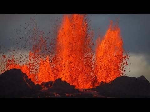 Fagradalsfjall Iceland Volcano Eruption Update; Flowing Rivers of Lava