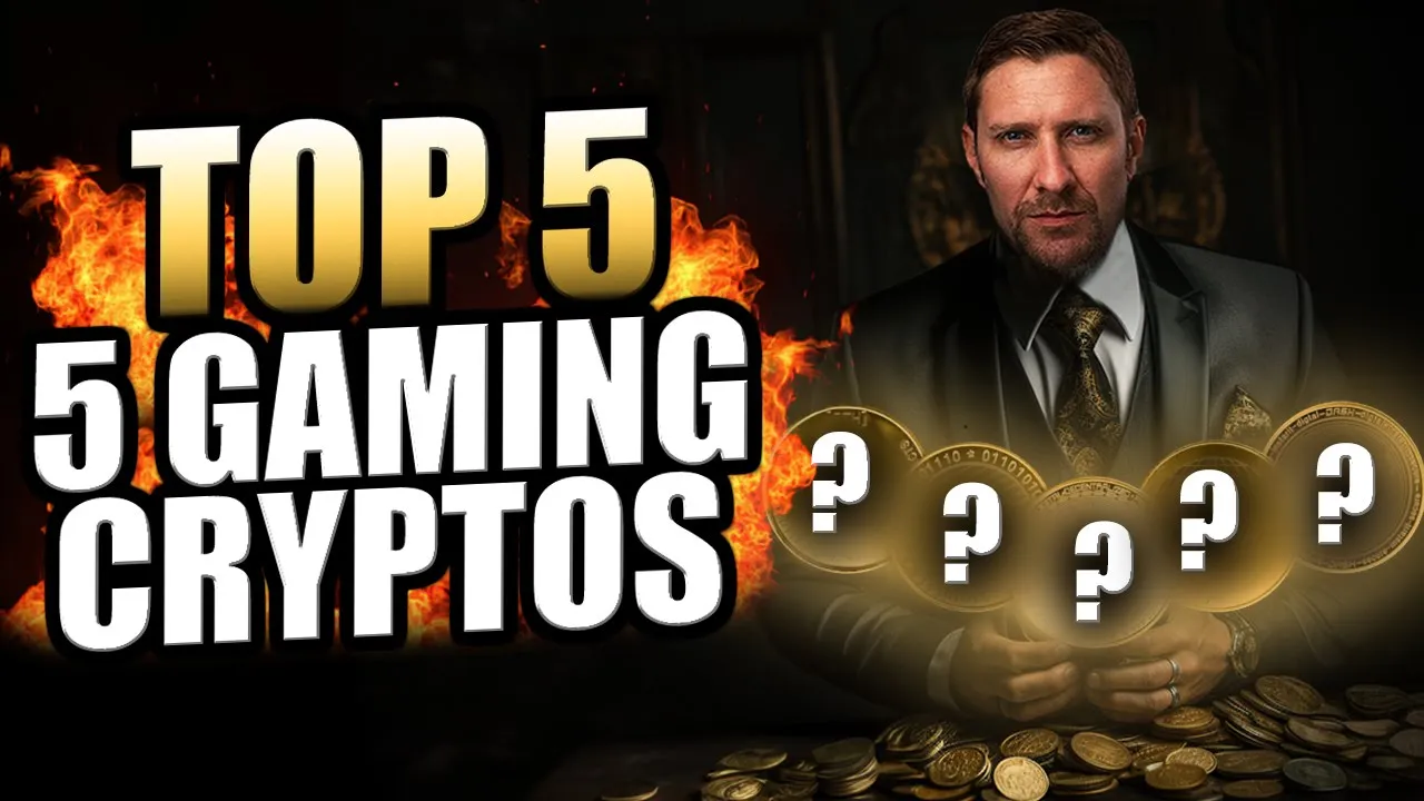 TOP 5 Crypto Gaming Coins For Next Bull Run