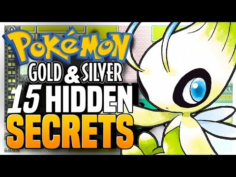 15 Hidden SECRETS/ EASTER EGGS In Pokemon Gold Silver Crystal / Heart Gold & Soul Silver
