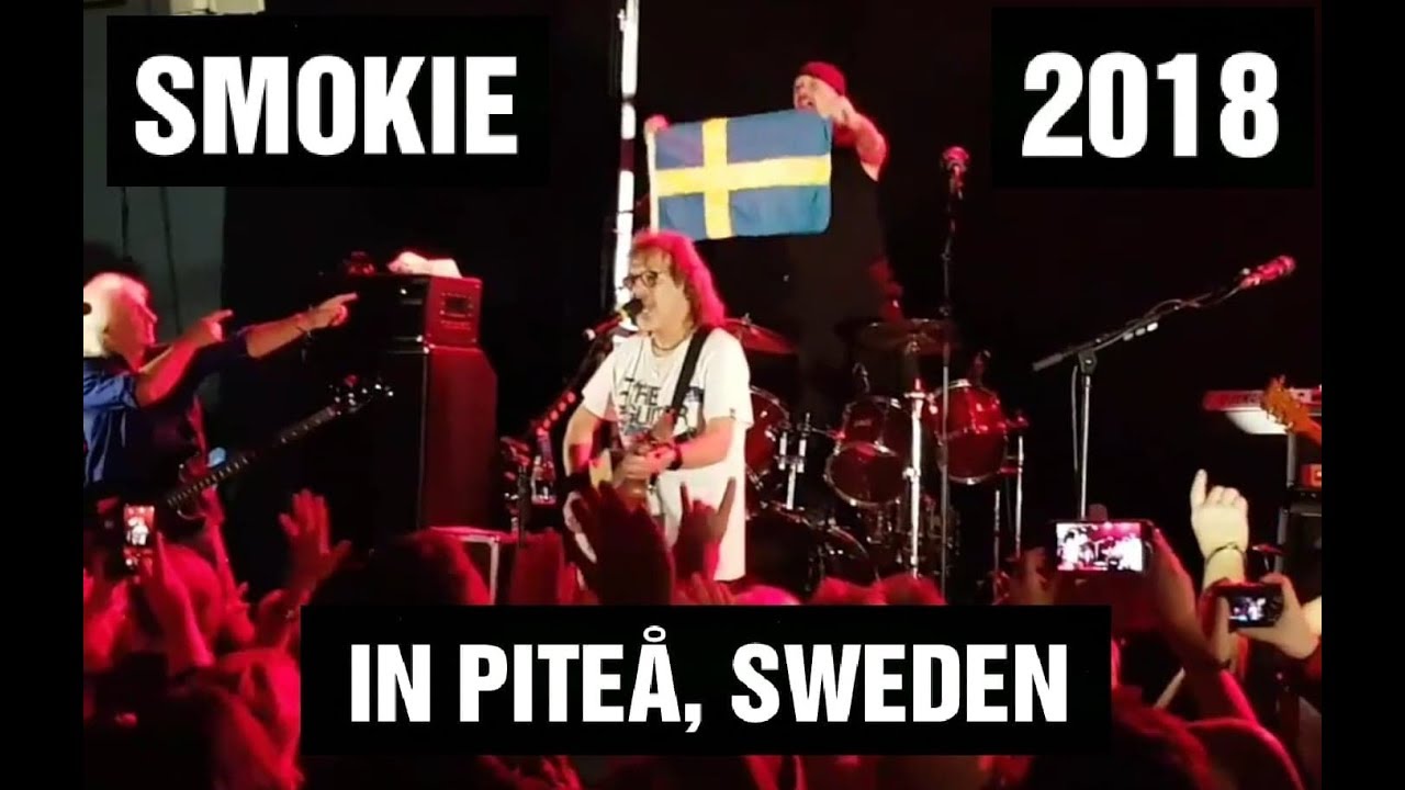 Smokie in Piteå Sweden 2018