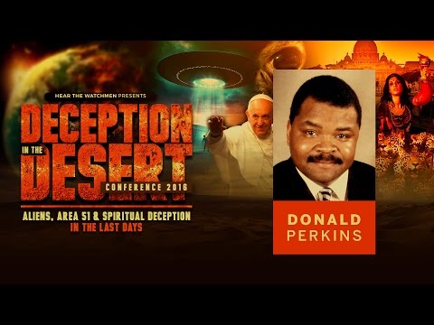 Deception in the Desert Conference: Donald Perkins Gives Advice to Young People