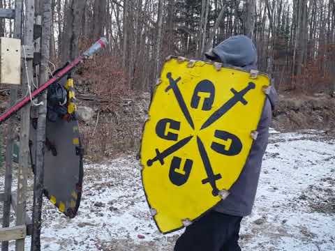 Shield Grappling and Manipulations - Medieval sword and shield