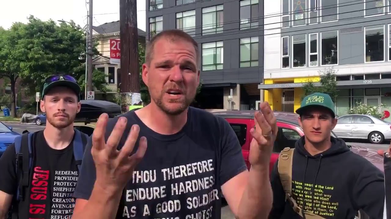 Message to Trump from attacked Christian street preacher in CHAZ