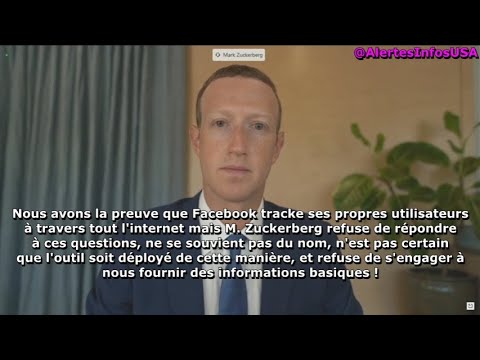 Le PDG de FaceBook, Mark Zuckerberg, malmené lors de son audition au Sénat américain (17/11/20)