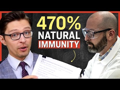 CDC Study Finds Natural Immunity SUPERIOR to Vaccination Against Delta Variant | Facts Matter