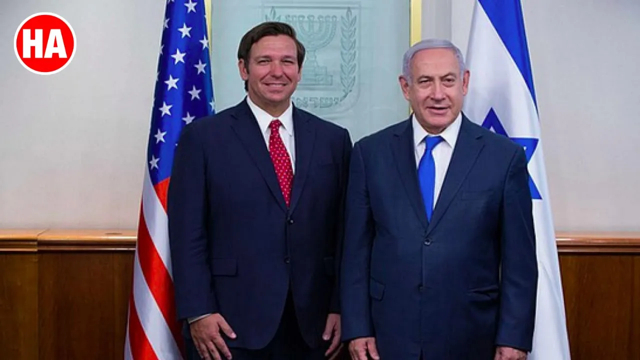 LOOK at this DESANTIS --ISRAEL CONNECTION (The Healthy American Peggy Hall)