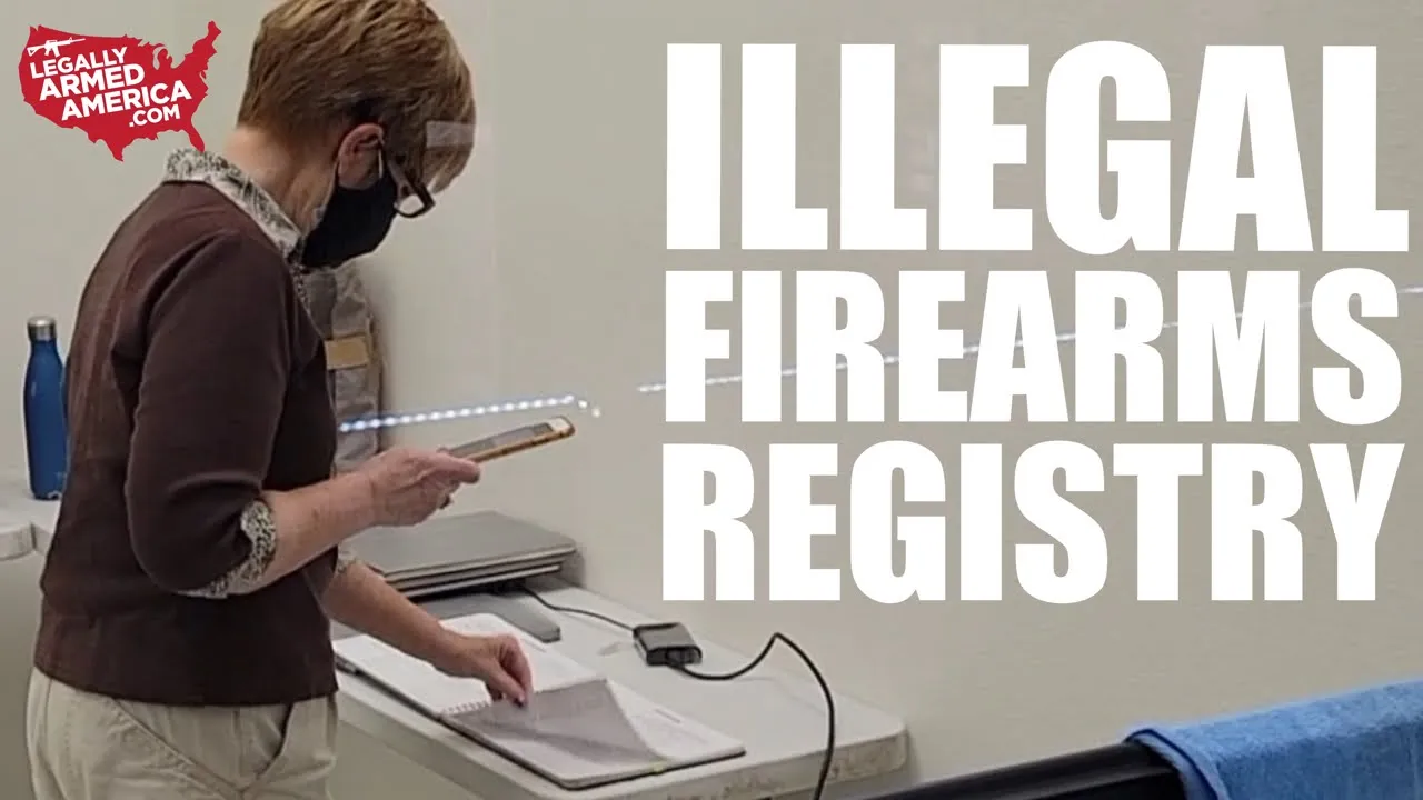 ATF agent caught on camera creating illegal gun registry