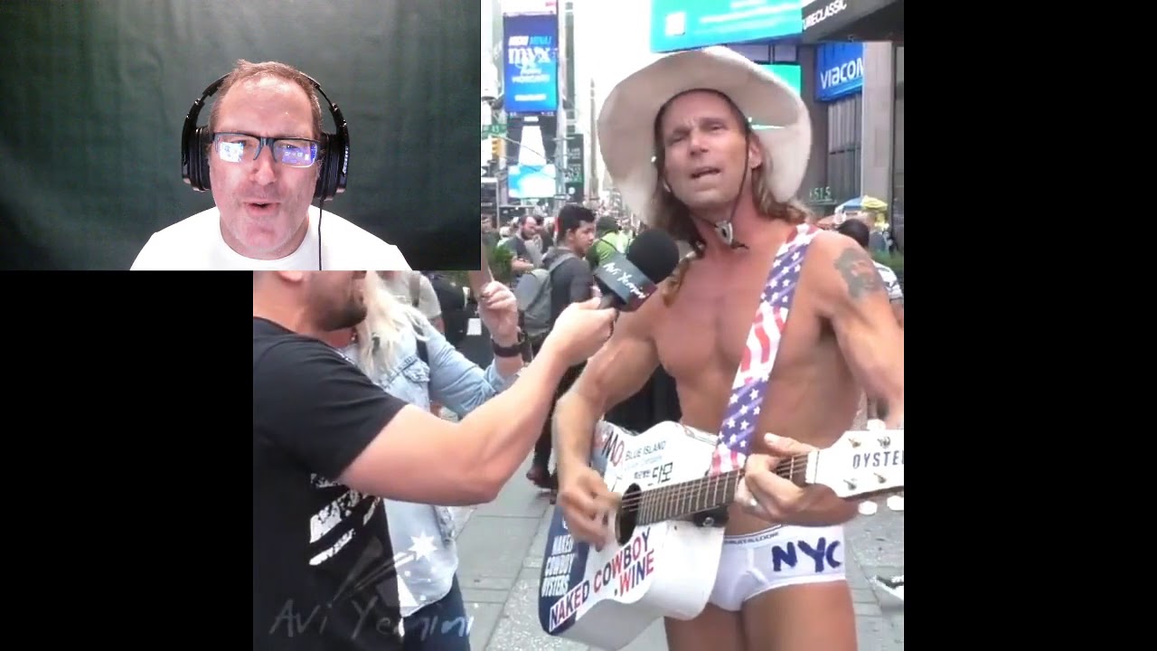 Time Square "Naked Cowboy Trump Song"