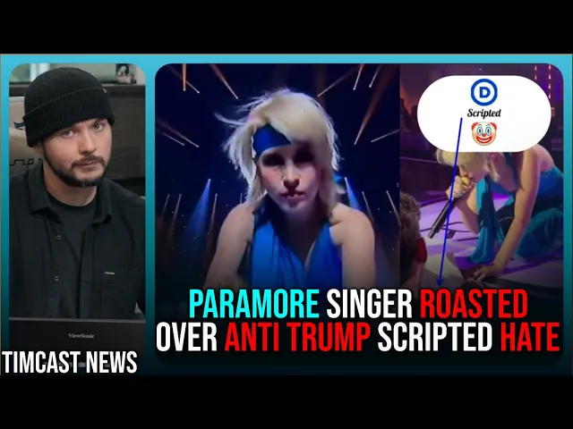 SCRIPTED: Paramore Haley Williams SLAMMED For Anti Trump Speech