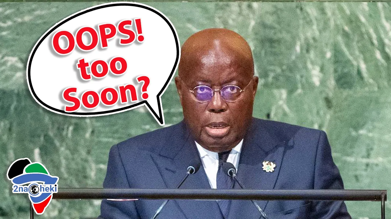 Ghanaian President Prematually Reveals Plans for a United States of Africa During UN Speech