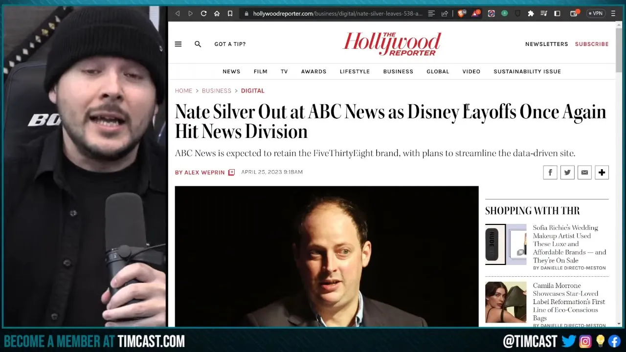 ABC News FIRES Nate Silver, Corporate Press is IMPLODING ALL AT ONCE In Major Victory For Free Press