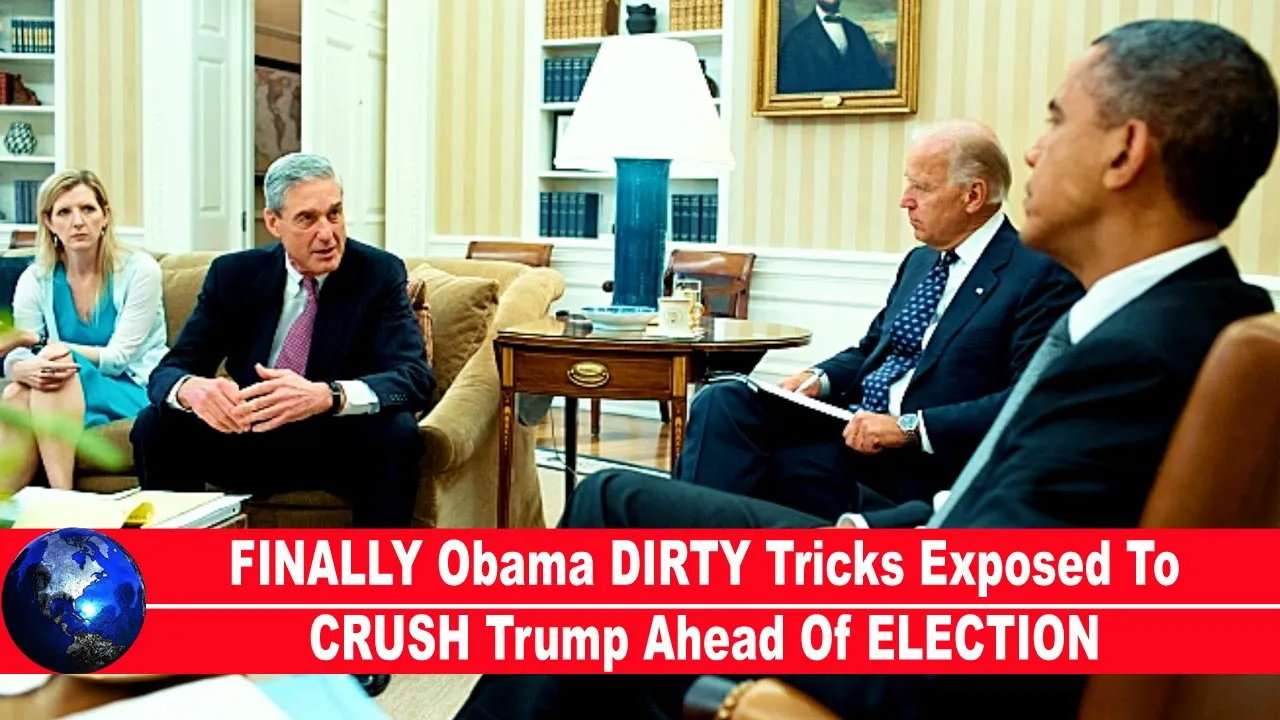 FINALLY Obama DIRTY Tricks Exposed To CRUSH Trump Ahead Of ELECTION!!!
