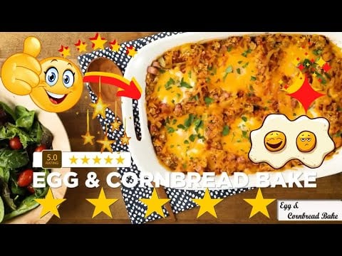 Egg and Cornbread Bake Recipe