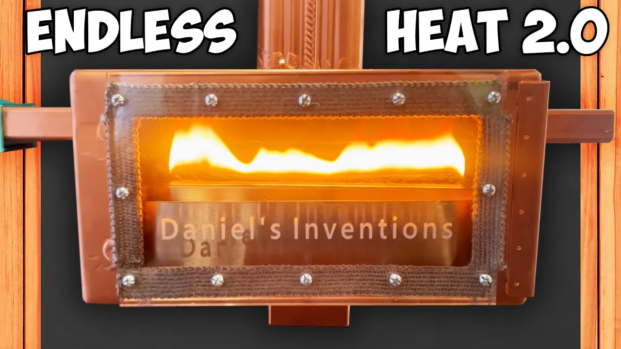 ENDLESS Heat for Your Home WITHOUT Electricity 2.0