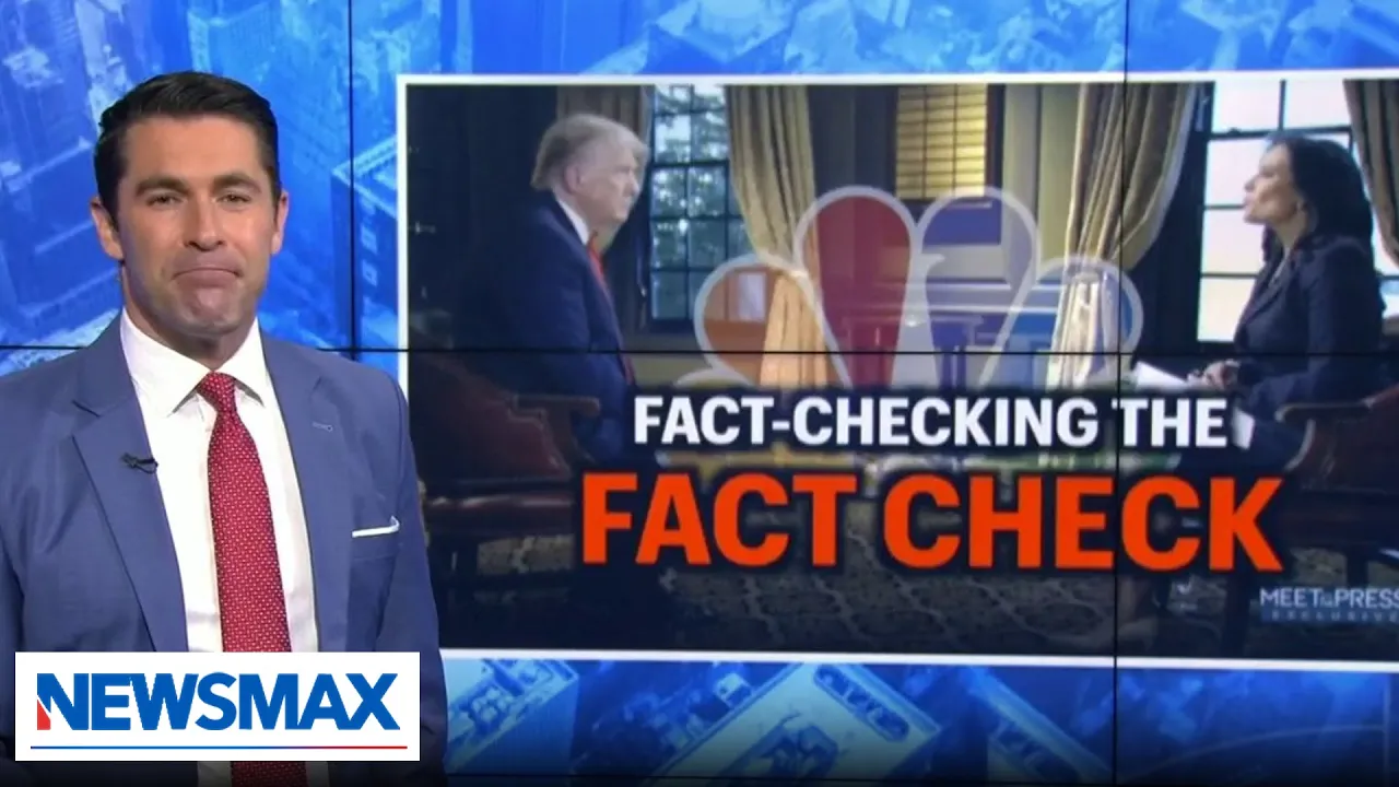 Schmitt destroys NBC's Trump 'fact-check' after 'Meet The Press' interview