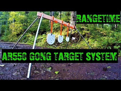 The Rangetime AR550 Gong Target System | AR500 Target Solutions